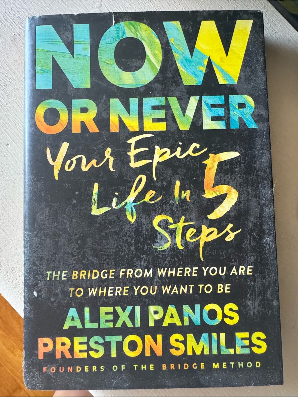 Now or never book